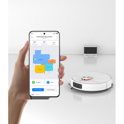 Робот-пылесос Xiaomi Robot Vacuum S20+ B108GL (международная версия, белый)