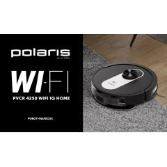 Робот-пылесос Polaris PVCR 4250 WIFI IQ Home черный