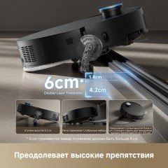 Робот-пылесос Dreame Robot Vacuum X50 Master (черный)