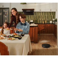 Робот-пылесос Roborock Robotic Vacuum Cleaner+Empty Wash Fill Dock S9 MaxV Ultra S90VER S9MVU52-02 (с русской озвучкой, черный)