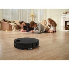 Робот-пылесос Roborock Robotic Vacuum Cleaner+Empty Wash Fill Dock S9 MaxV Ultra S90VER S9MVU52-02 (с русской озвучкой, черный)