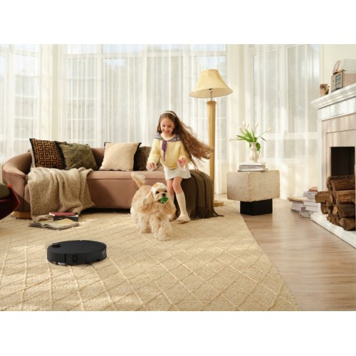Робот-пылесос Roborock Robotic Vacuum Cleaner+Empty Wash Fill Dock S9 MaxV Ultra S90VER S9MVU52-02 (с русской озвучкой, черный)