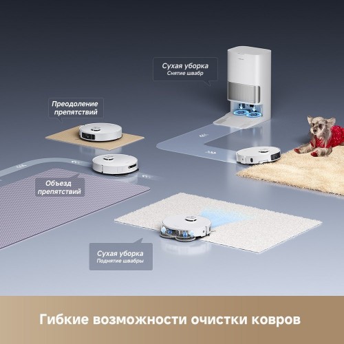 Робот-пылесос Dreame Robot Vacuum L40s Ultra White RLL22SE (евровилка, белый)