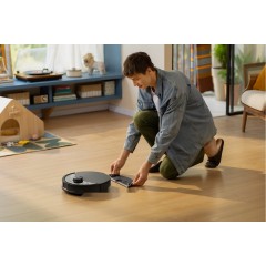 Робот-пылесос Roborock Q8 Max Pro RRA1TAL Q8MRP52-02 (с русской озвучкой, черный)