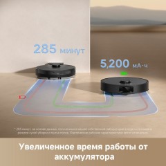 Робот-пылесос Dreame Robot Vacuum D20 Black RLD35GA (евровилка, черный)