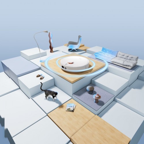 Робот-пылесос Xiaomi Robot Vacuum S40C E101 (евровилка, белый)