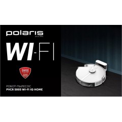 Робот-пылесос Polaris PVCR 5005 Wi-Fi IQ Home (белый)