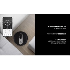 Робот-пылесос Polaris PVCR 4250 WIFI IQ Home (черный)