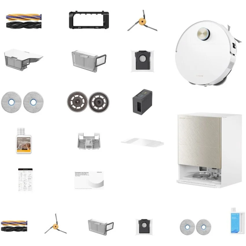 Робот-пылесос Dreame Robot Vacuum X60 Ultra Complete White RLX87DE (евровилка, белый)