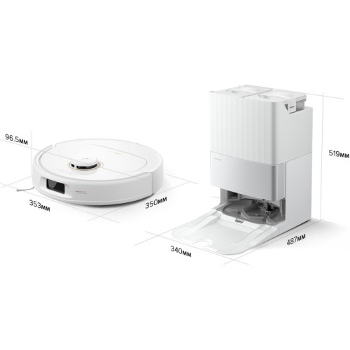 Робот-пылесос Roborock Qrevo C Pro (евровилка, с русской озвучкой, белый)