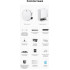 Робот-пылесос Trouver Robot Vacuum S70 Pro Roller White (евровилка, белый)