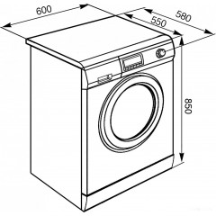 Стиральная машина Smeg LBF127