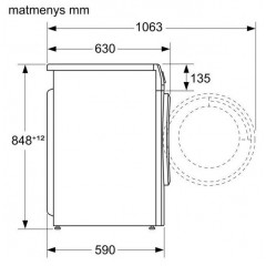 Стиральная машина Bosch WNA134L0SN