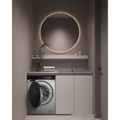 Стиральная машина Weissgauff WM 998 Full Touch DC Inverter Steam Silver