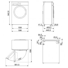 Стиральная машина Smeg LBW62PCIT