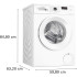 Стиральная машина Bosch Serie 2 WGE03201PL