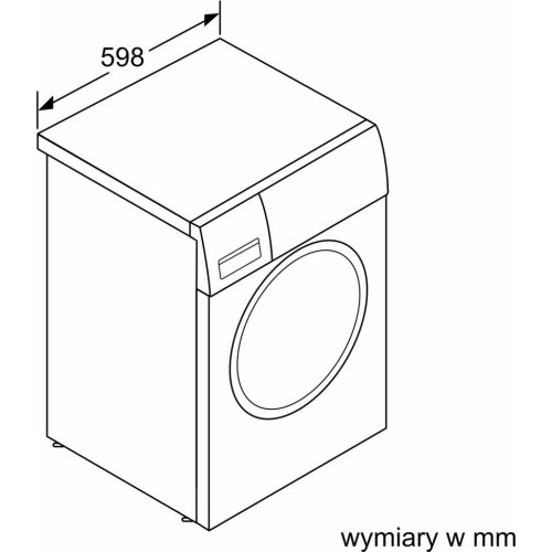 Стиральная машина Bosch Serie 2 WGE03201PL
