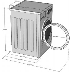 Стиральная машина Korting KWMI 14IS94