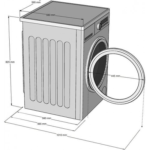 Стиральная машина Korting KWMI 14IS94
