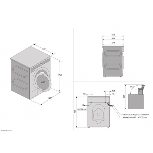 Стиральная машина Asko W1084BW