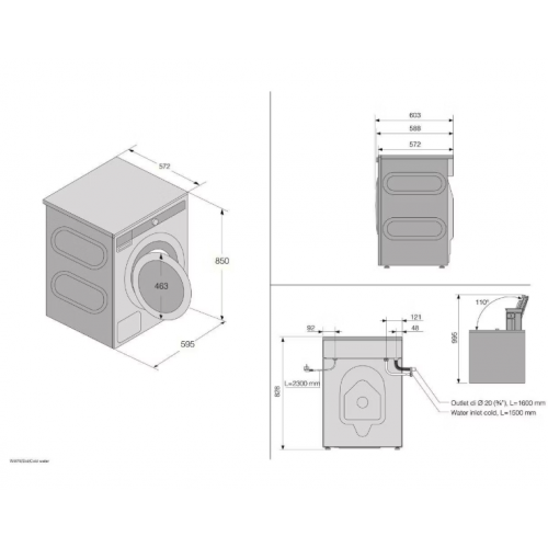 Стиральная машина Asko W3096RW