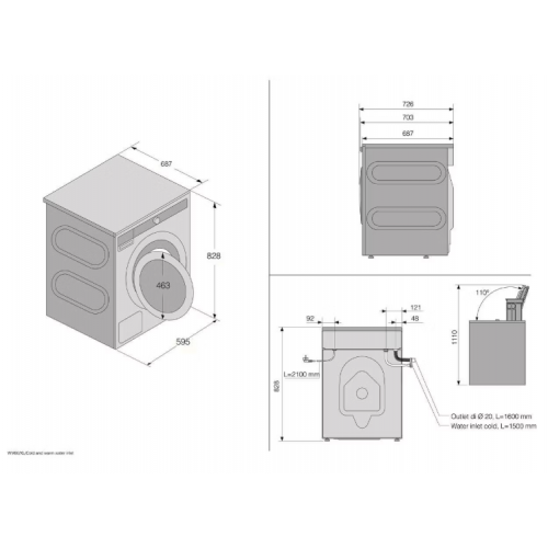 Стиральная машина Asko W5114RXLW