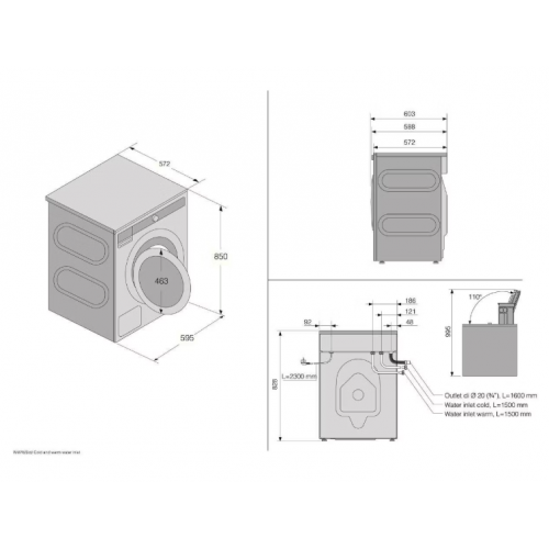 Стиральная машина Asko W7096XW