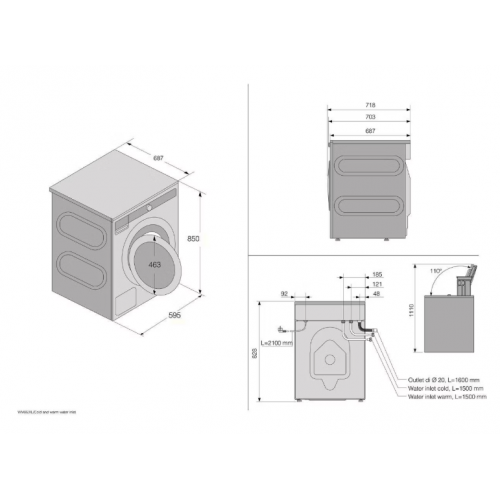 Стиральная машина Asko W7124XXLW