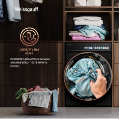 Стиральная машина Weissgauff WMD 59211 Touch Inverter Matt Black