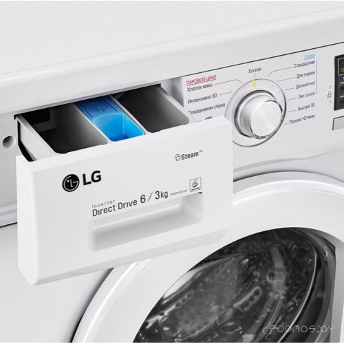 Стирально-сушильная машина LG F1296CDS0X
