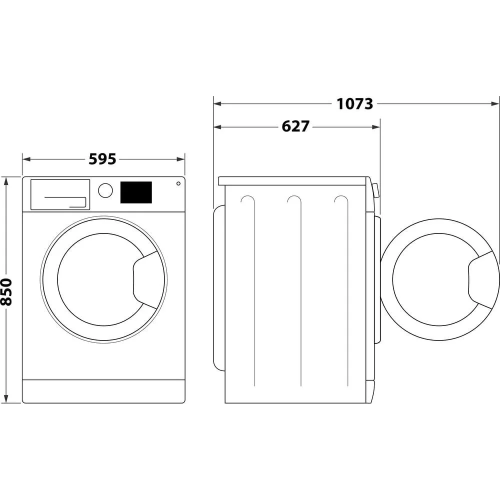 Стиральная машина Whirlpool FFB 8258 WV EE