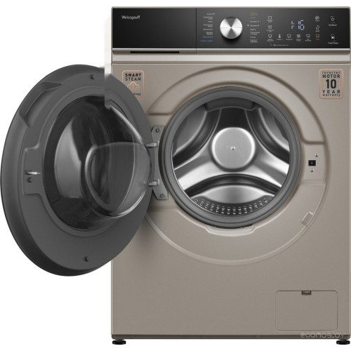 Стиральная машина Weissgauff WMD 61211 D Inverter Steam Champagne