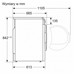 Сушильная машина Bosch WTW876SOPL