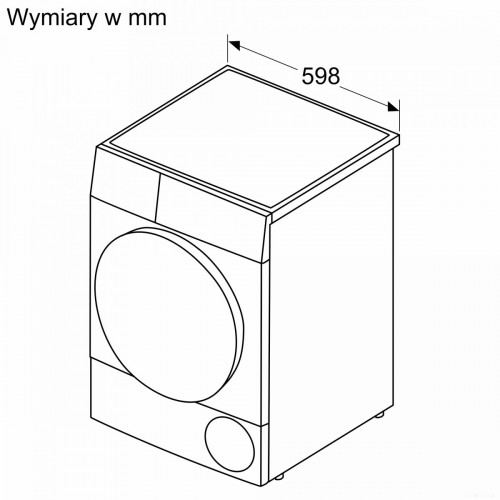 Сушильная машина Bosch Serie 8 WTX87KH0PL