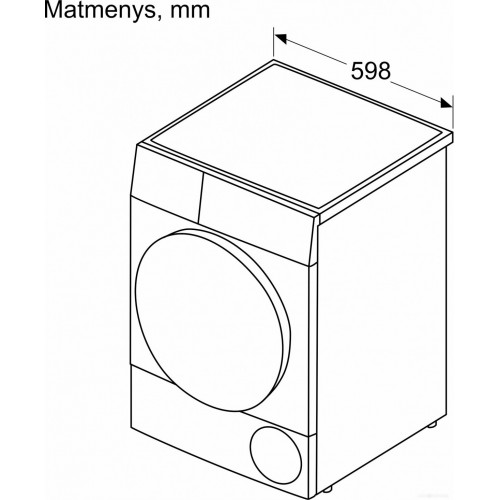 Сушильная машина Bosch Serie 6 WTU8769SSN