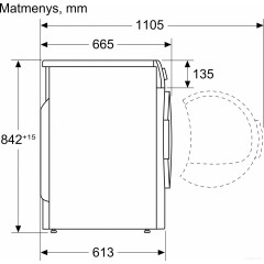 Сушильная машина Bosch Serie 6 WTU876BHSN