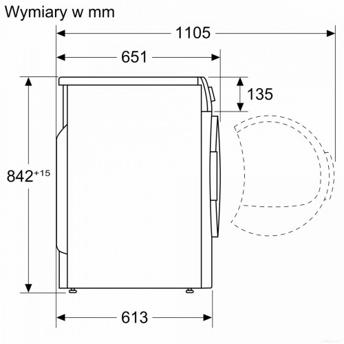 Сушильная машина Bosch Serie 8 WQB245AEPL