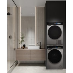 Сушильная машина Weissgauff WD 998 Heat Pump Full Touch Silver