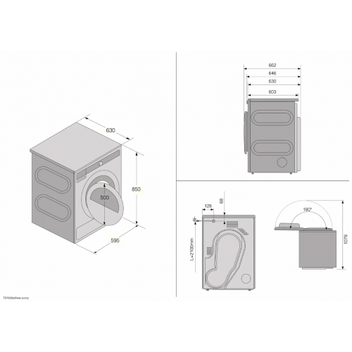 Сушильная машина Asko T108HW