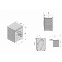 Сушильная машина Asko T509HRW