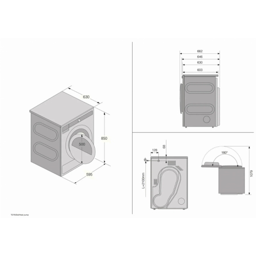 Сушильная машина Asko T509HRW