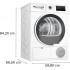 Сушильная машина Bosch Serie 4 WTH8627GPL