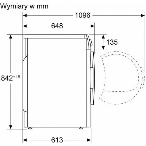 Сушильная машина Bosch Serie 6 WQG145APPL