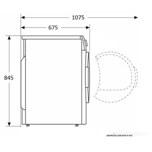 Сушильная машина Brandt WFB106QWE