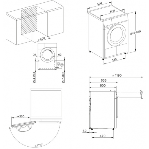 Сушильная машина Miele TCR 790 WP ChromeEdition