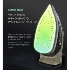 Утюг Polaris PIR 2821AK 3m (черный/золотистый)