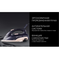 Утюг Polaris PIR 3074 SG AA 3m (синий)