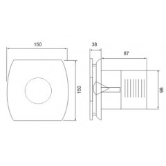 Вентилятор CATA X-MART 10 MATIC