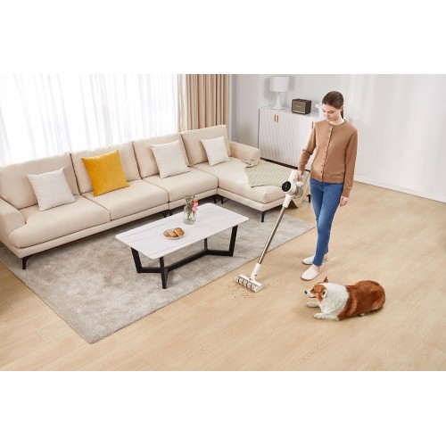 Вертикальный пылесос Dreame R10 (белый, европейская версия)