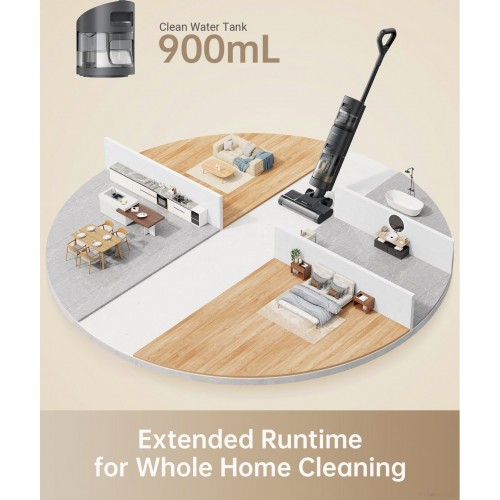 Вертикальный пылесос с влажной уборкой Dreame H12 Core